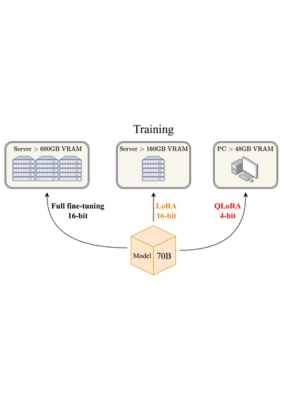 Low-rank Adaptation Techniques in Fine-tuning a Large Language Model