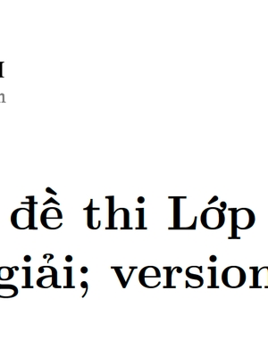 Sách đề thi AIO2025